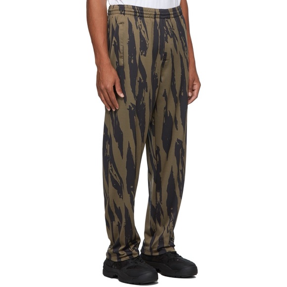 Kenzo Pleat Camo Lounge Pants Printed Track Size L New w/Tag Retail $480